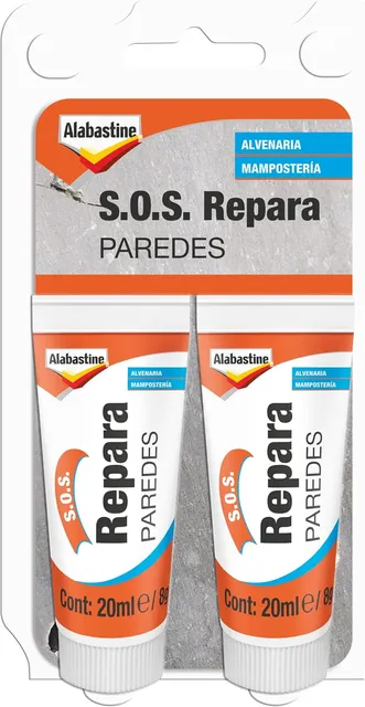 Alabastine SOS Repara Paredes 2 x 8g