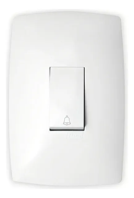 Conjunto Pulsador Interruptor Campainha 4x2 Blux Home