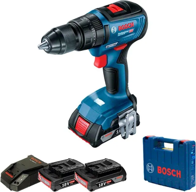Bosch Parafusadeira Furadeira de Impacto GSB 18V-50 Brushless