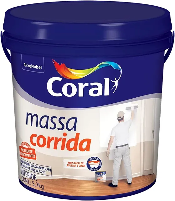Massa corrida ou massa acrílica: qual usar em cada parede