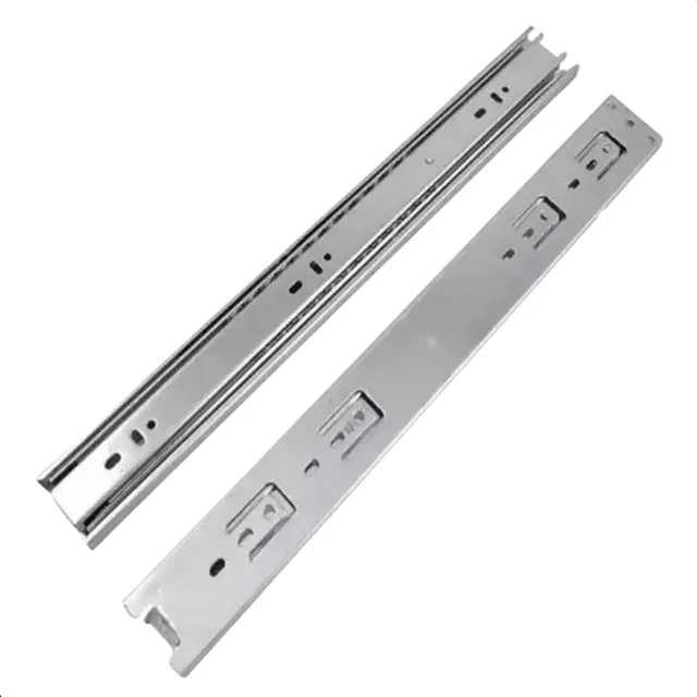 Par de corrediças telescópicas Mini Light de 45 cm