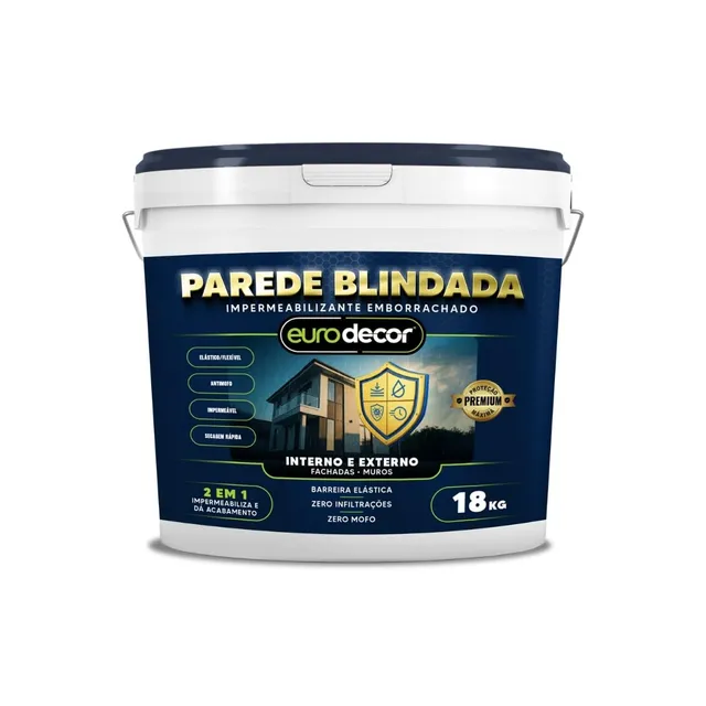 Euro Decor Parede Blindada 18kg Concreto
