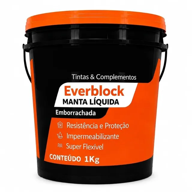 EverBlock Tinta Emborrachada Manta Líquida 4kg