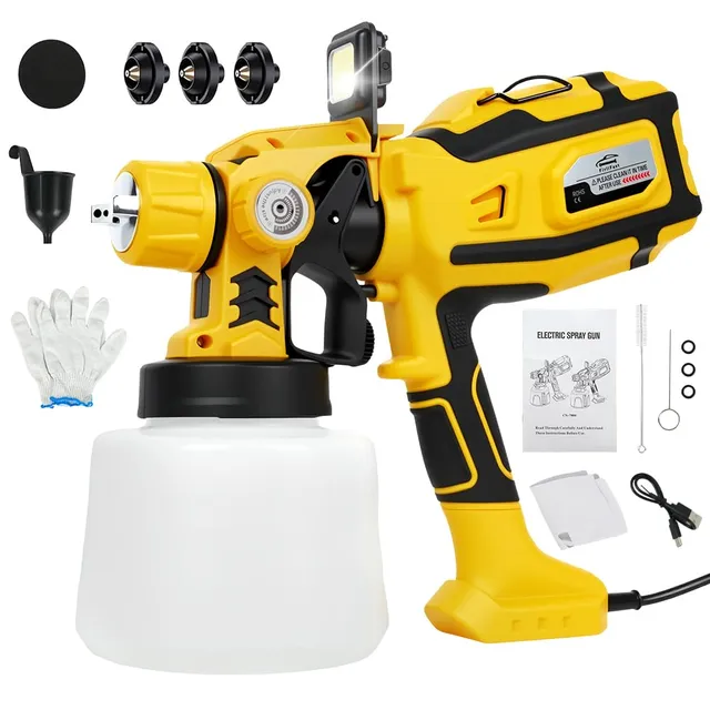 FINYQBET Pistola de Pintura Elétrica 850W