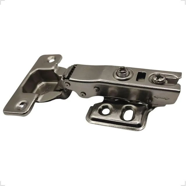 Kit 10 Dobradiças 35 mm com Pistão Amortecedor Reta