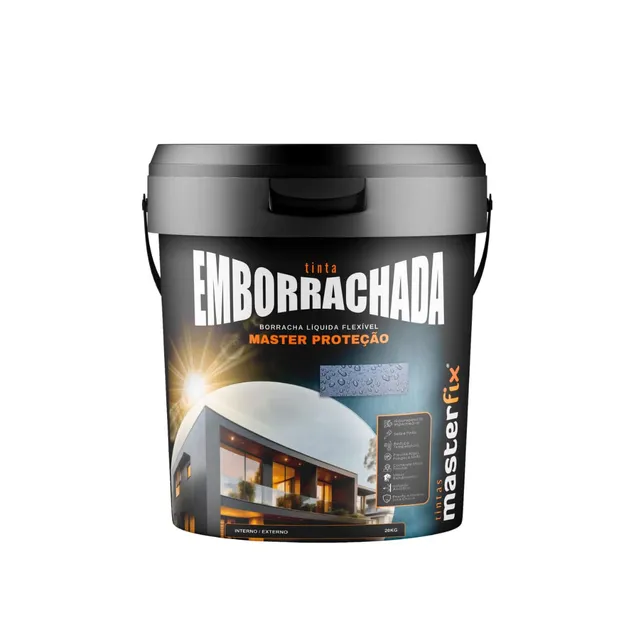 Masterfix Tinta Emborrachada Hidrorepelente 4kg