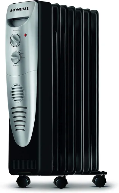 Aquecedor a óleo Mondial A-06 de 1500 W com aletas