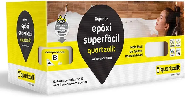 Rejunte epóxi ou cimentício: qual usar no box e na cozinha