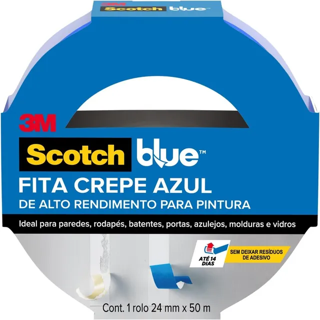 Fita crepe comum, de pintor ou automotiva: qual usar