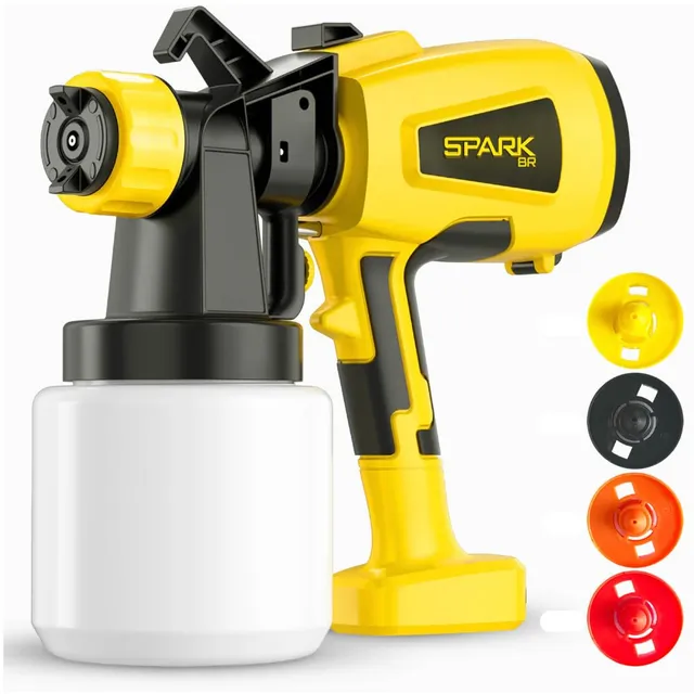 SparkBr Pistola de Pintura Elétrica 450W