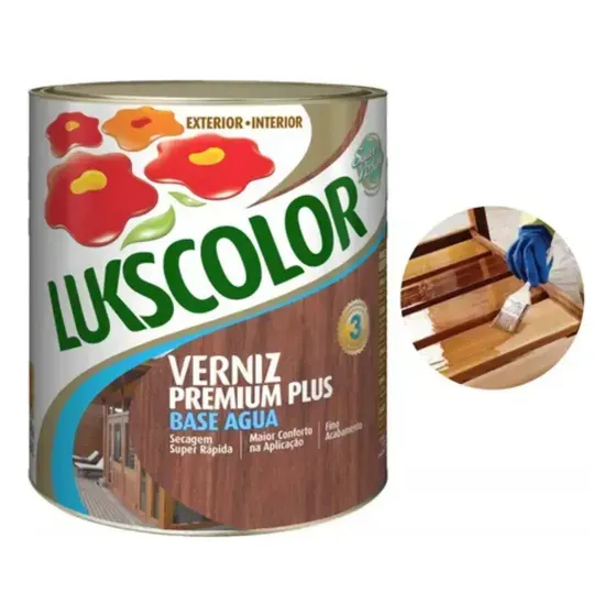 Verniz Base Água Lukscolor
