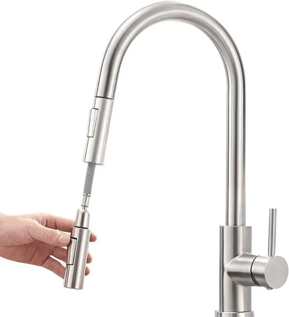 YESOP Torneira Gourmet Misturador Monocomando Inox 304 Escovado